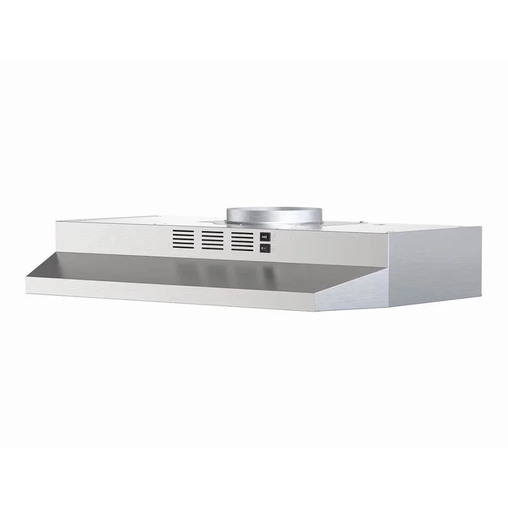 FIREGAS‎ 30 Inch Under Cabinet Range Hood Stainless Steel 300 CFM 2 Speed